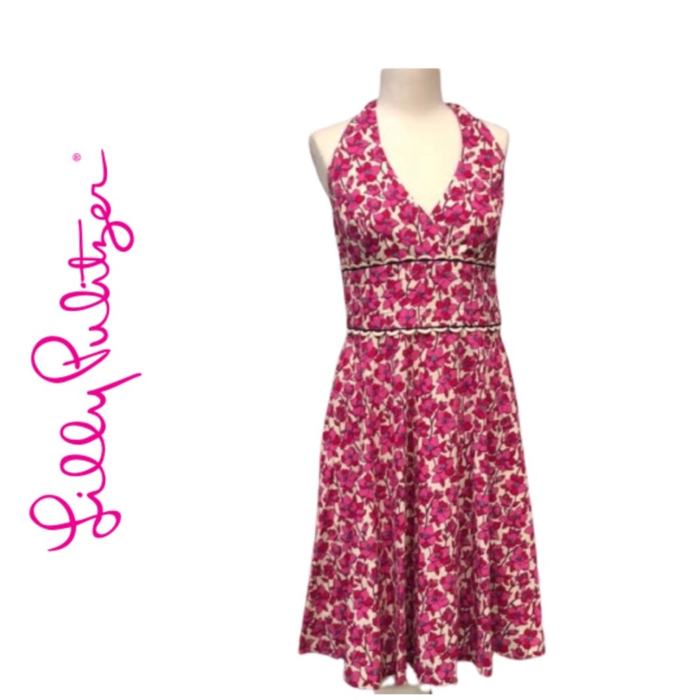LILY Pulitzer Willa Halter Vanilla Class Act NWOT Sz 12
